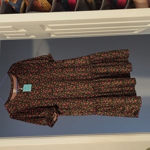 Never worn corduroy satin mini dress